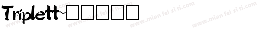 Triplett字体转换