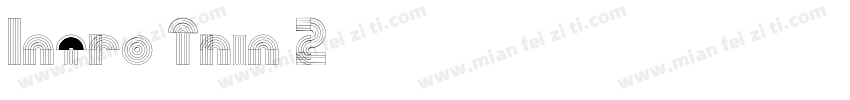 Intro-Thin-2字体转换