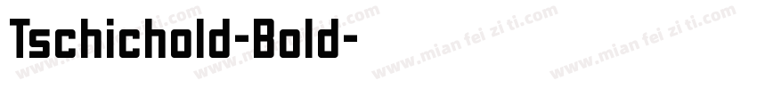 Tschichold-Bold字体转换