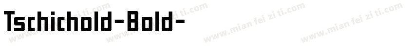 Tschichold-Bold字体转换