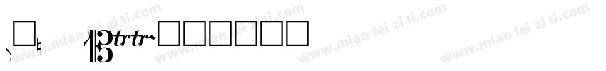 FZLAGBTTS字体转换