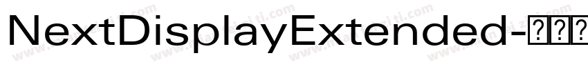 NextDisplayExtended字体转换