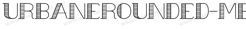 UrbaneRounded-Medium字体转换