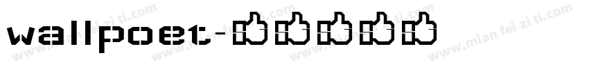 wallpoet字体转换