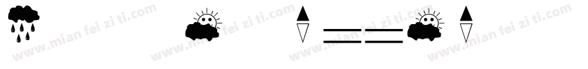 ColderWeatherRegular-X33Ra字体转换