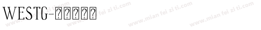 WESTG字体转换