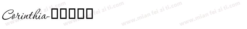 Corinthia字体转换