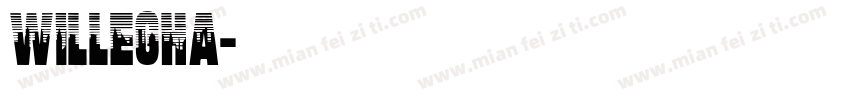 willegha字体转换