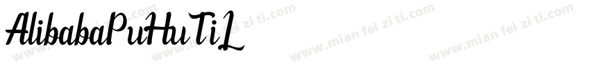 AlibabaPuHuTiL字体转换