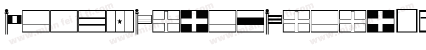 FlagsWorldColor-n6qO字体转换