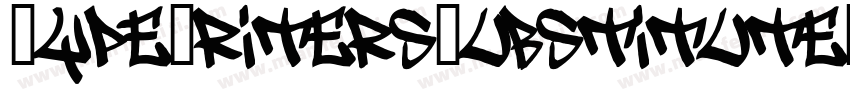 TypeWritersSubstitute-Black字体转换