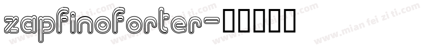 zapfinoforter字体转换