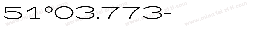 51°03.773字体转换