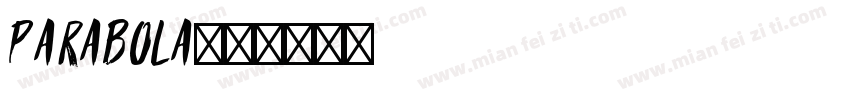 parabola字体转换