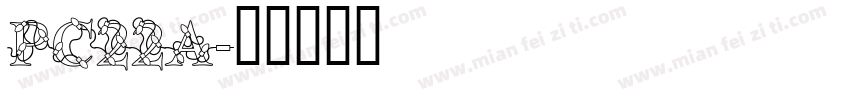 PC22A字体转换
