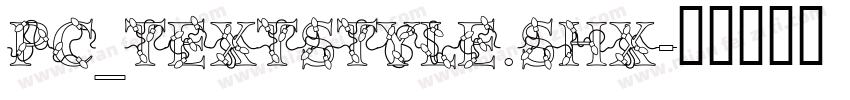 pc_textstyle.shx字体转换