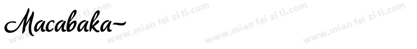 Macabaka字体转换
