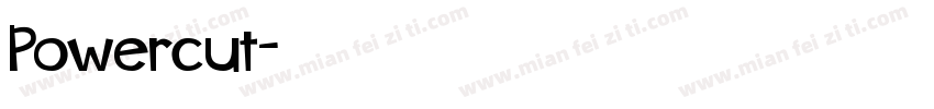 Powercut字体转换