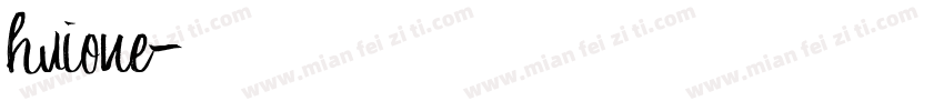 huione字体转换