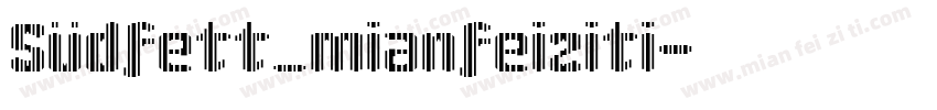 Südfett_mianfeiziti字体转换