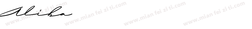 Aliba字体转换