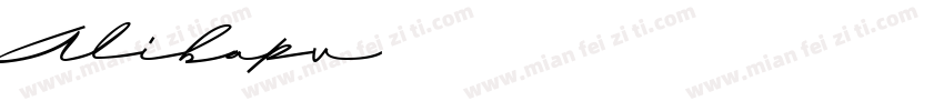 Alibapu字体转换