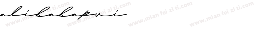 alibabapui字体转换
