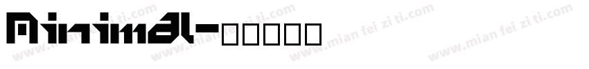 Minimal字体转换
