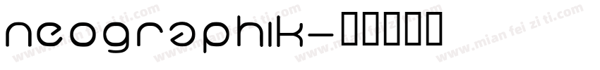 Neographik字体转换