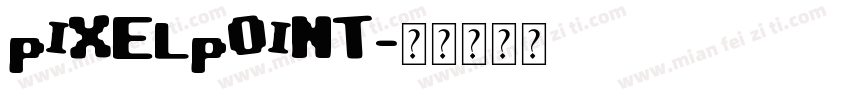 pixelpoint字体转换