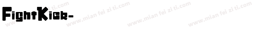 FightKick字体转换