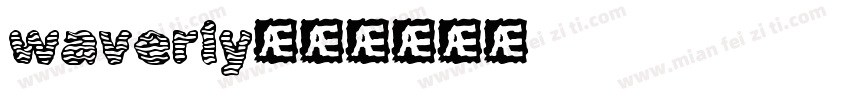 waverly字体转换