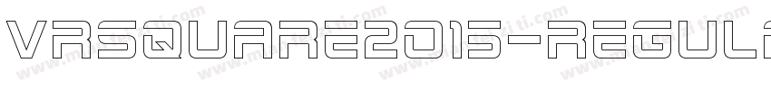 VRSQUARE2015-Regular字体转换