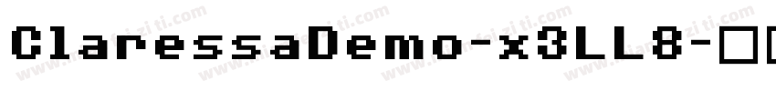 ClaressaDemo-x3LL8字体转换