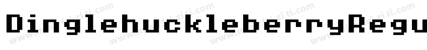 DinglehuckleberryRegular-rqn8字体转换