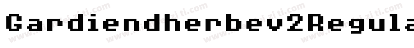 Gardiendherbev2Regular-3wL8字体转换