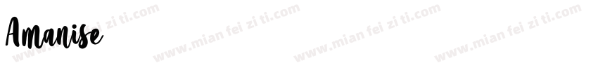 Amanise字体转换