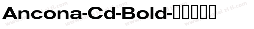 Ancona-Cd-Bold字体转换