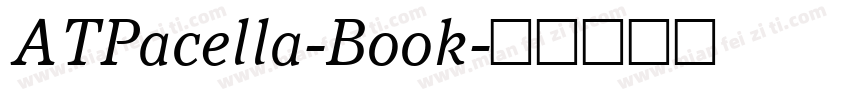 ATPacella-Book字体转换