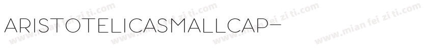 aristotelicasmallcap字体转换