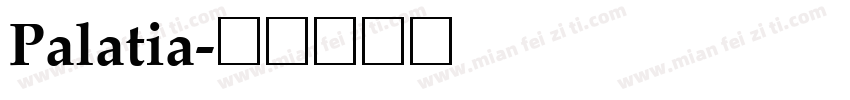 Palatia字体转换