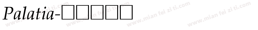 Palatia字体转换