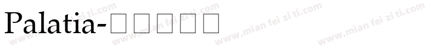 Palatia字体转换