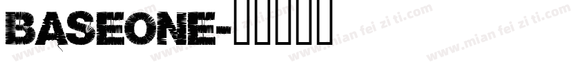 BaseOne字体转换