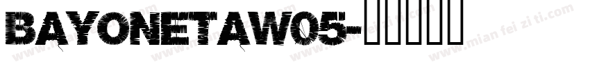 BayonetaW05字体转换