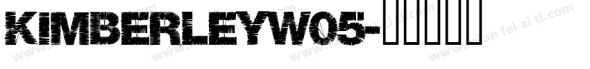 KimberleyW05字体转换