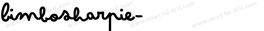 BimboSharpie字体转换