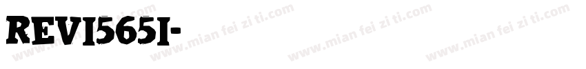 Revi565i字体转换
