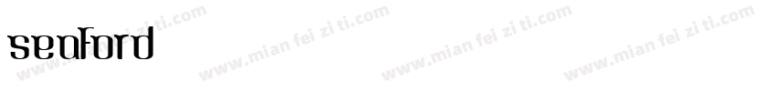 Seaford字体转换