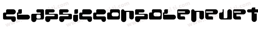 ClassicConsoleNeuettf字体转换
